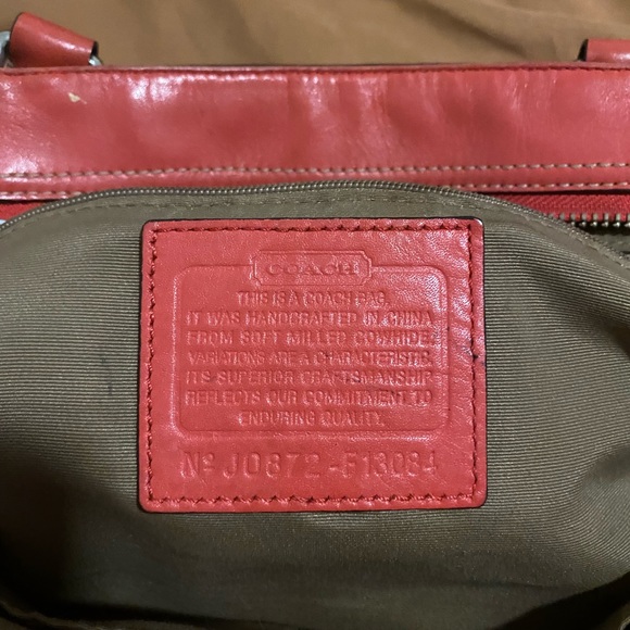 Coach handbag - Picture 4 of 5